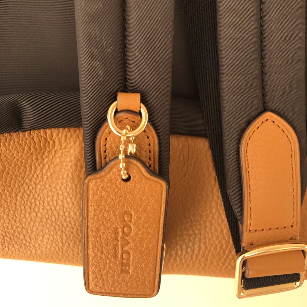 Coach Leather backpack - Picture 5 of 5